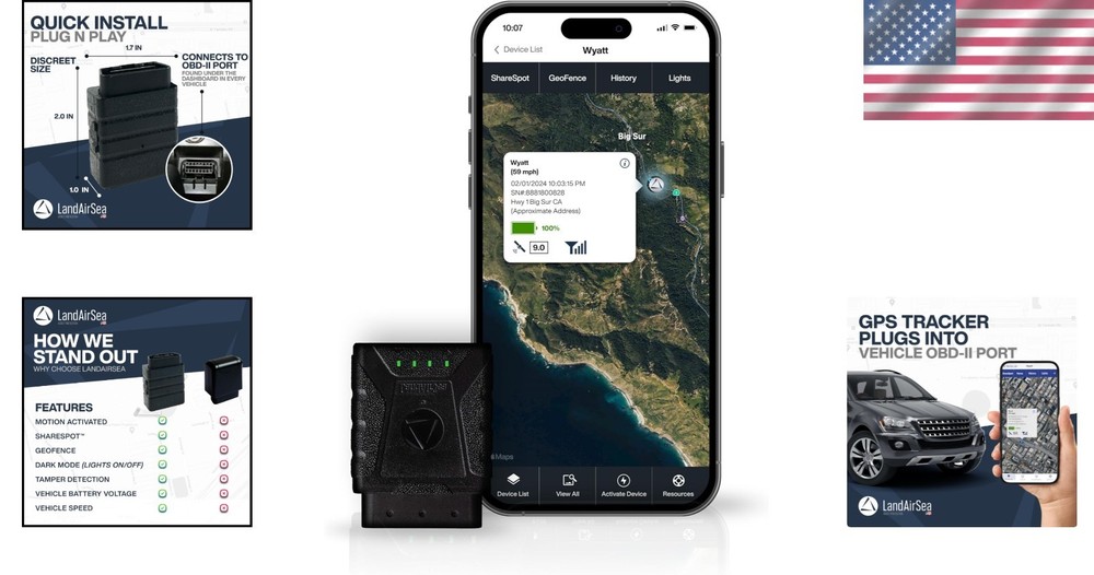 Affordable Sync GPS Tracker: Discreet 4G Tracking Solution for Families & Fleets