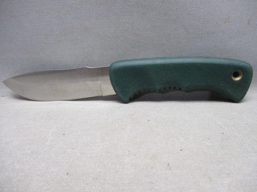 Schrade Old Timer 1410T Fixed Blade Knife Rubber Grip USA