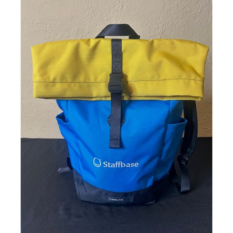 Timbuk2 Staffbase Roll-Top Backpack Laptop Bike Commuter Bag