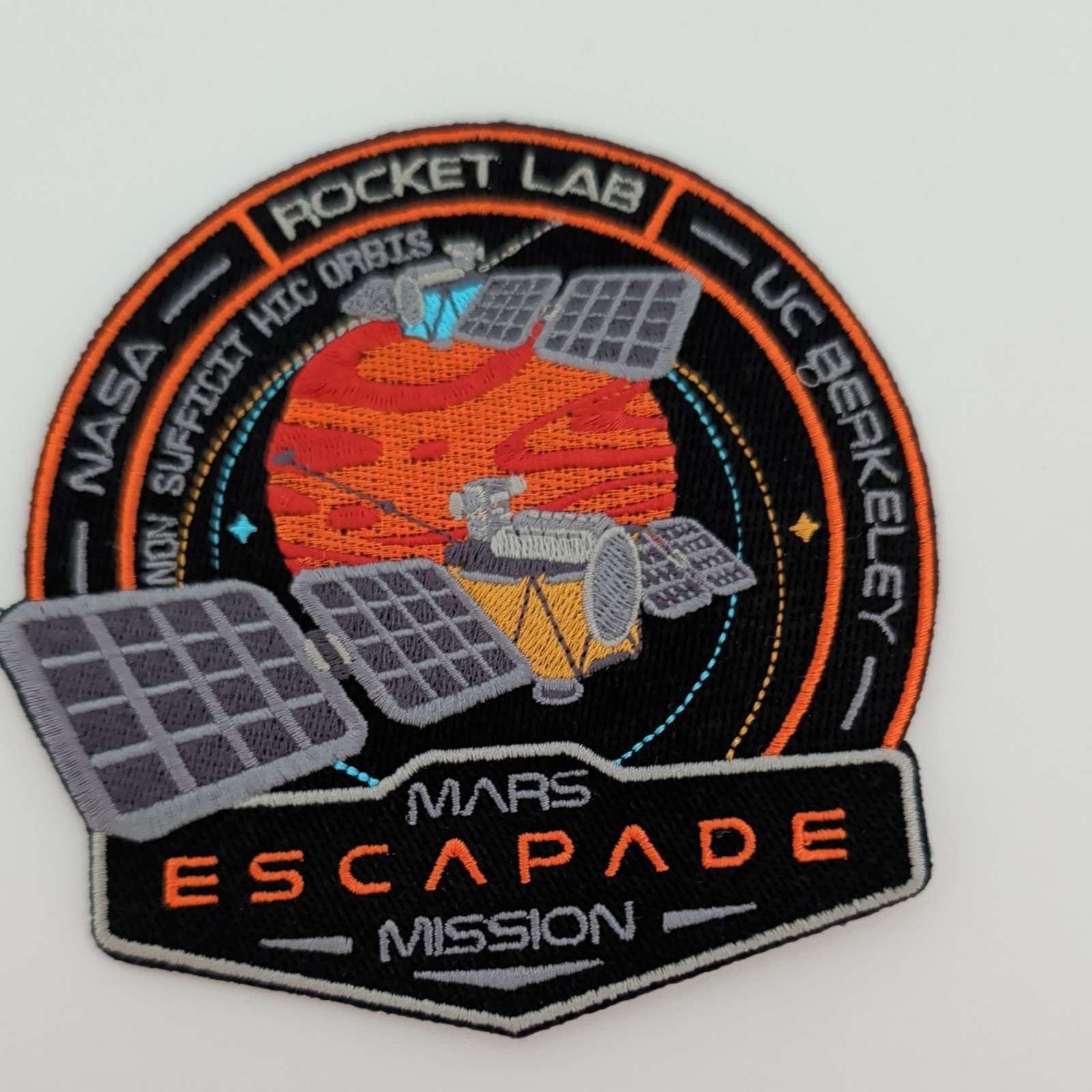 Rocket Lab Mission Patch Mars ESCAPADE NASA UC Berkeley