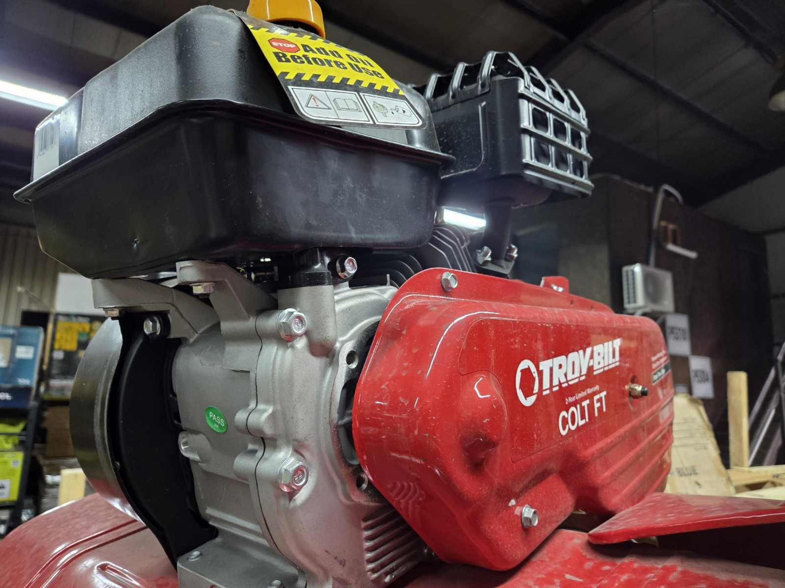 208CC Troy Bilt Tiller Horizontal Shaft Engine 3/4" X 1-3/4"