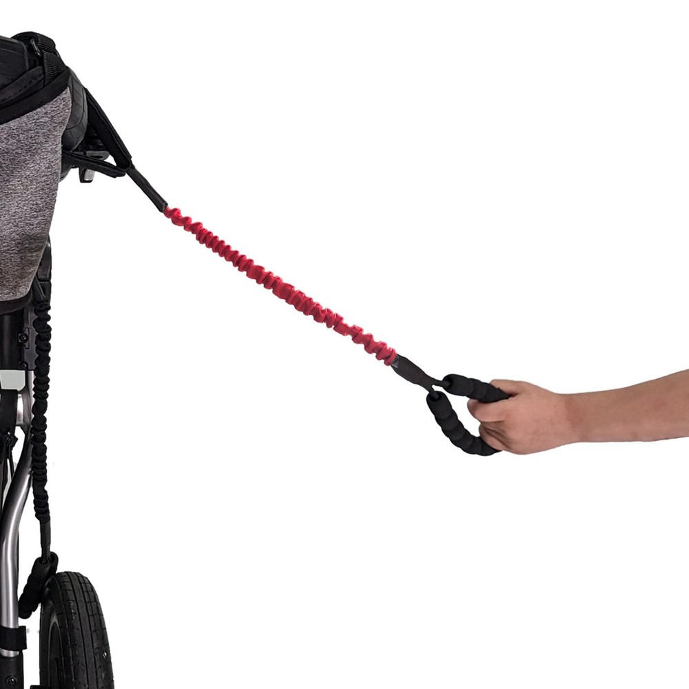 Stroller Handle | Leash Alternative | Child Lead Accessory for Strollers, Red