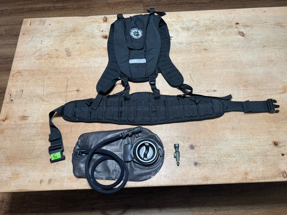Wolfpack Gear Wildland Firefighter Hydration Pack with new Bite Valve (C)