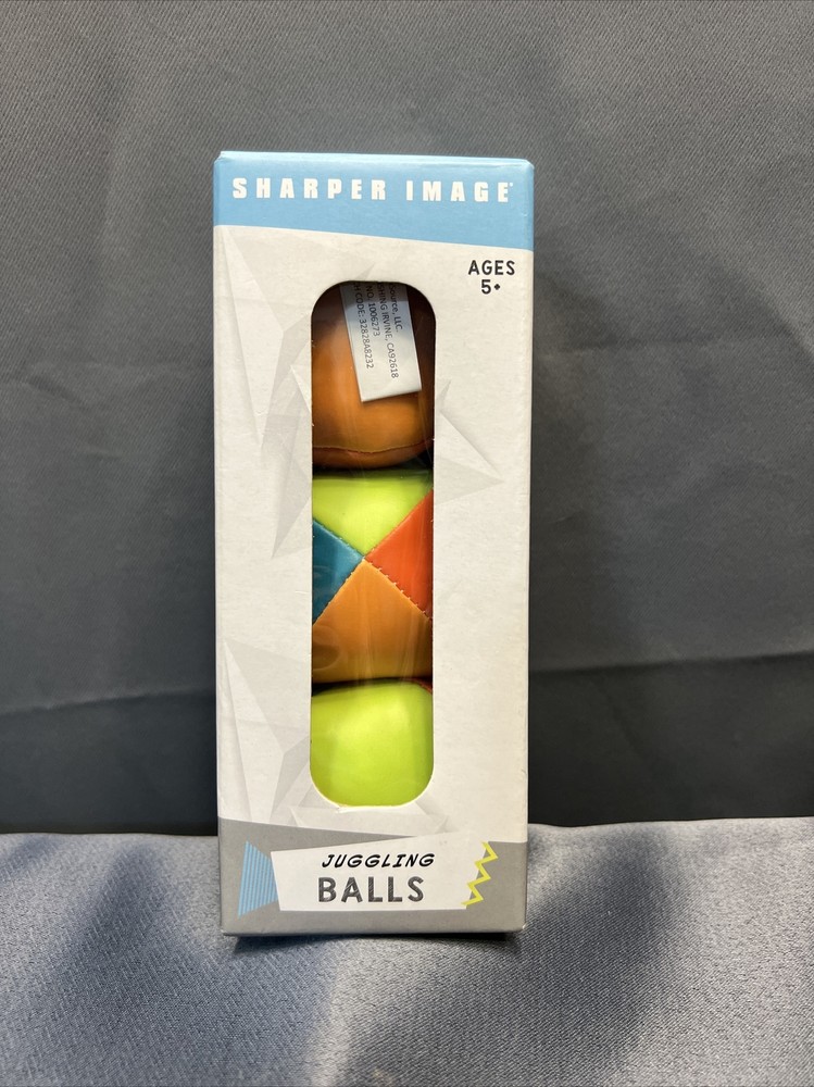 Sharper Image Juggling Balls - Set of 3 Multi-Colored Balls