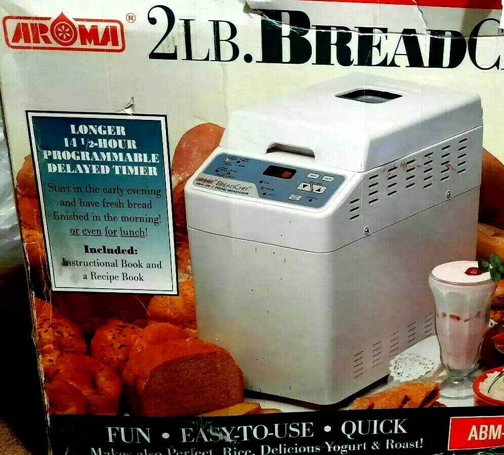 Aroma BreadChef 2 Pound Bread Maker Bread Machine ABM-230