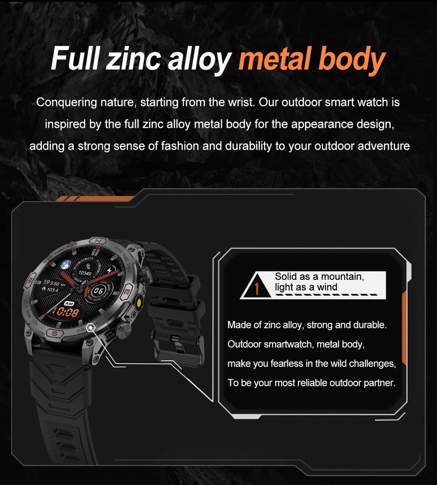 Full Touch Screen Smartwatch with Step Counting and Calorie Calculation For IOS