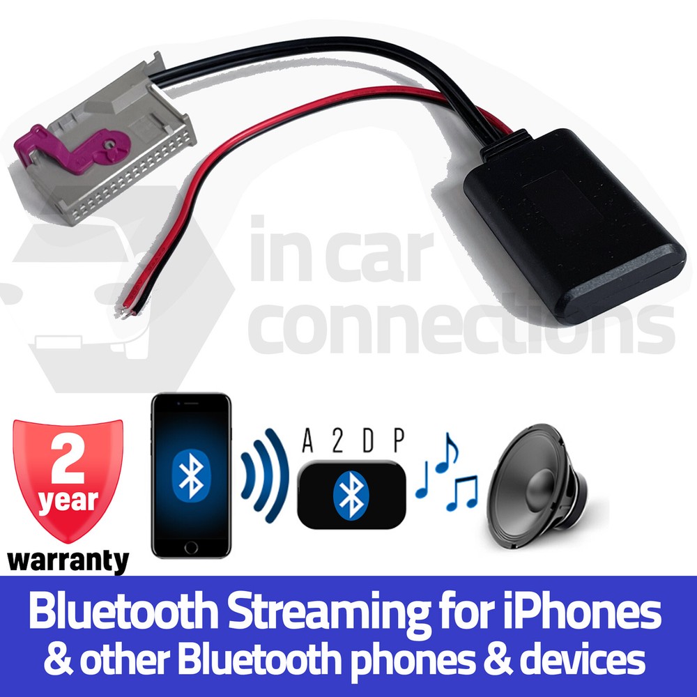Audi A2 A3 A4 A6 A8 TT R8 bluetooth music streaming adapter module RNS-E 32 pin
