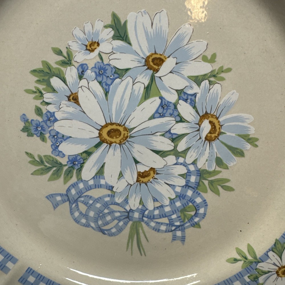 TIENSHAN DAISY BOUQUET 12” Platter