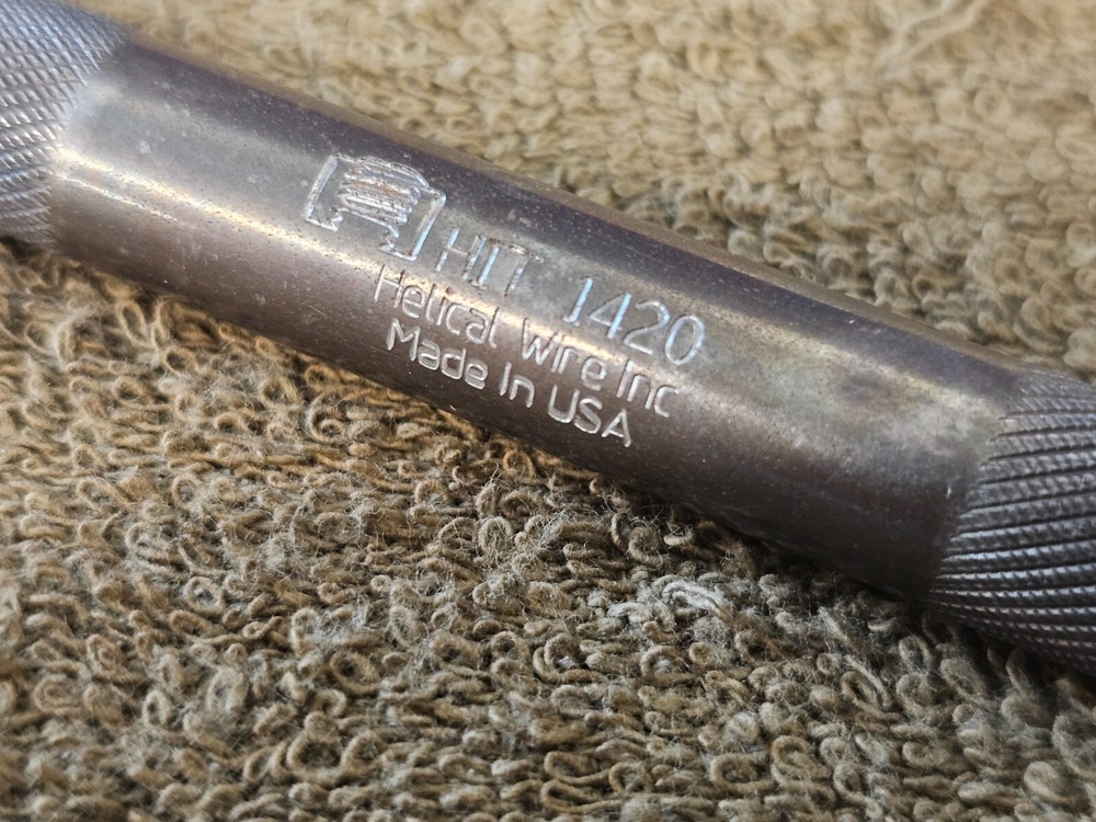 Helical Wire HIT1420 Coil Sert 1/4-20 Thread Insert Prewinder Insertion USA Tool