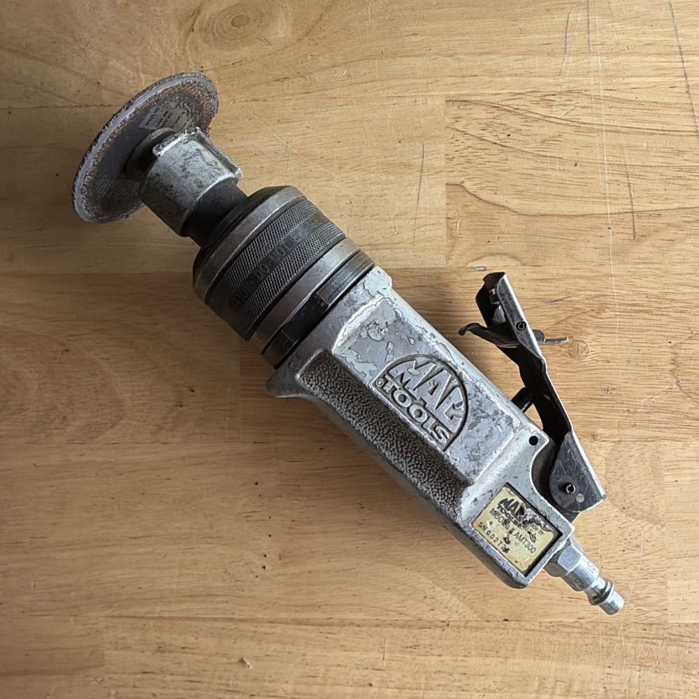 Mac Tools 3" Air Pneumatic Grinder Cut Off Tool Flex Adjustable Head AMT300 READ