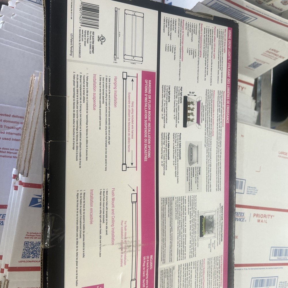 Frit Electric Grow Light 2 Ft/Pi Led