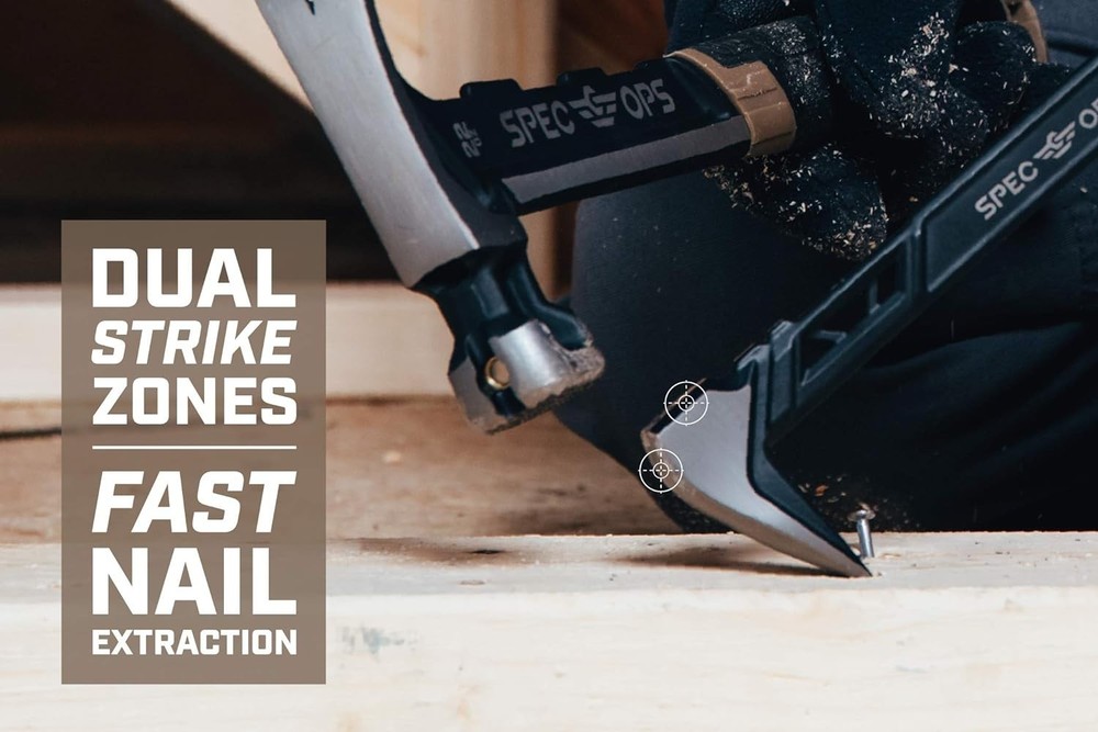 Lighter 10" Nail Puller | Veteran-Supporting, Durable Pry Bar for Professionals