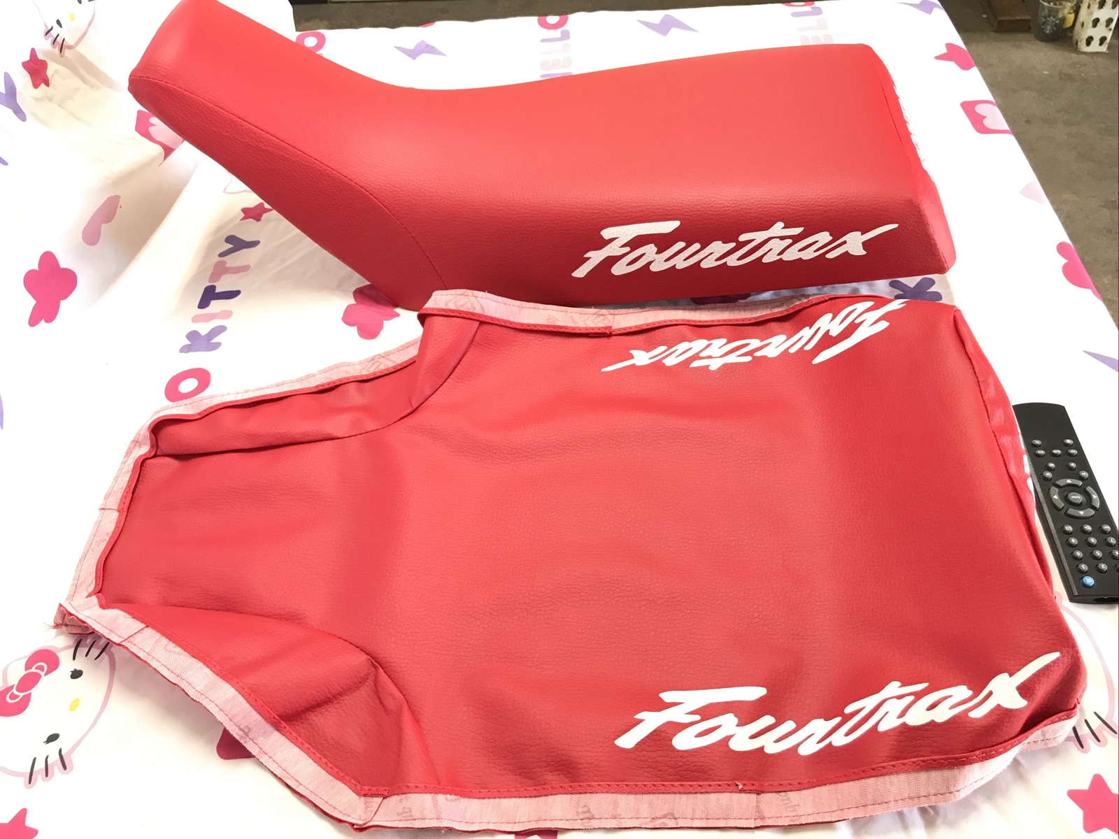 HONDA TRX250R SEAT COVER FOURTRAX 1987 TO 1988 MODEL SEAT COVER RED (H*-266)