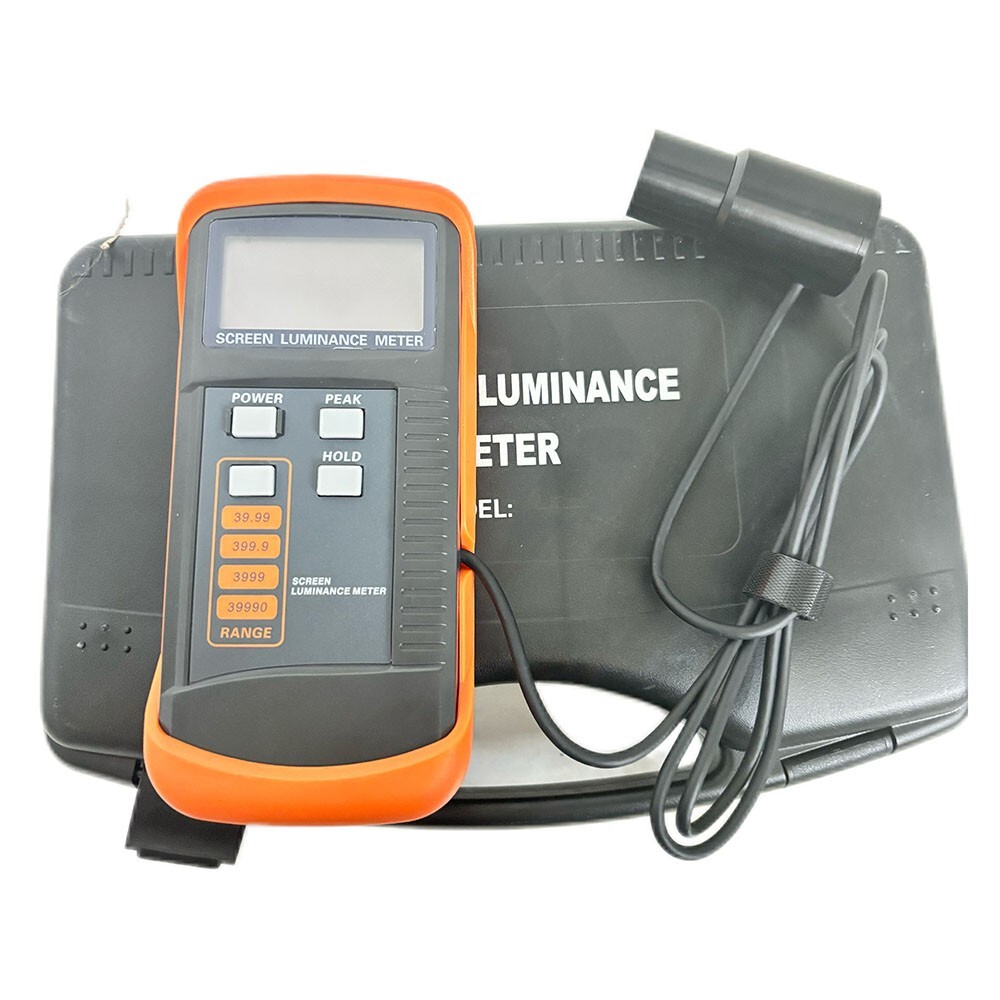 Handheld Screen Luminance Meter Range 0.01-39990cd/m2 Measuring Distance ≤1m