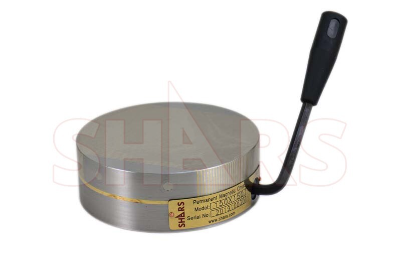 SHARS 6" ROUND STANDARD POLE PERMANENT STRONG MAGNETIC CHUCK ]