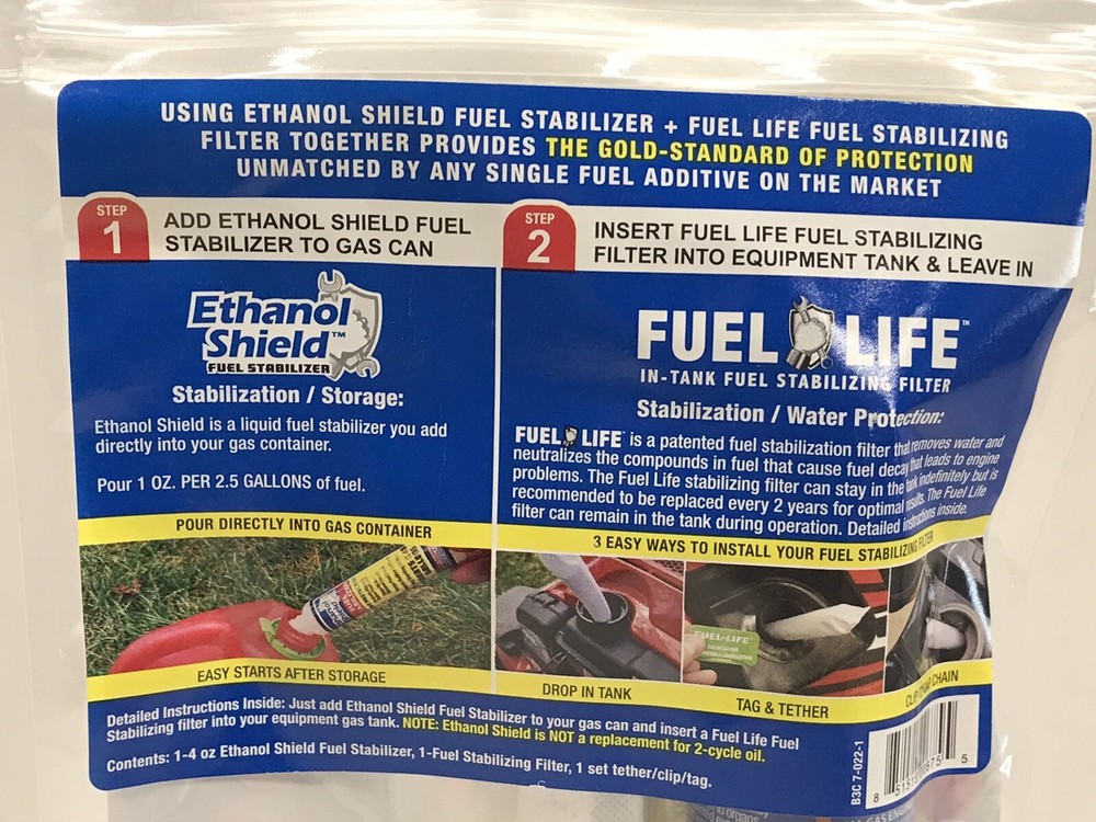 Ethanol Shield Ultimate Fuel Stabilizing Kit - New