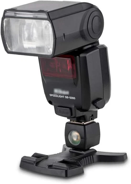 Optical Flash Slave Trigger JJC Hot Shoe Sync Adapter with PC Socket Sensor