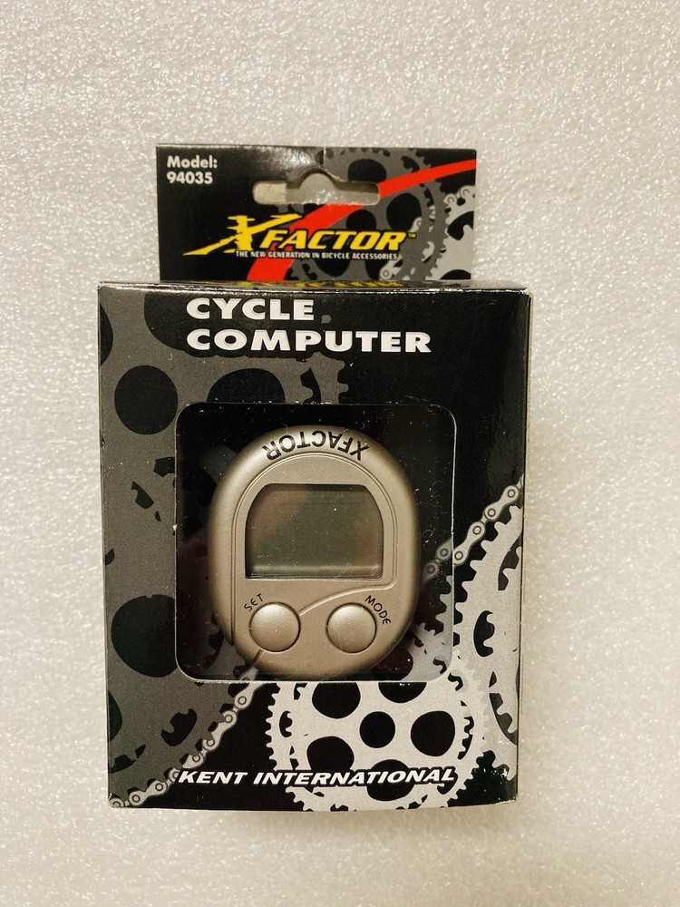 X Factor 8 Function Battery Powered Bicycle Computer Model 94035