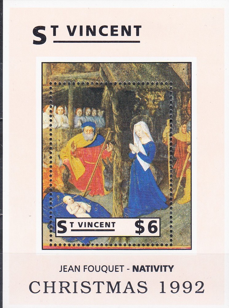 W SAINT-VINCENT 1725 CHRISTMAS PAINTINGS