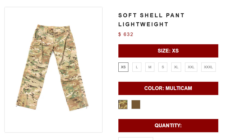 Wild Things Tactical Soft Shell Jacket Pants Multicam OCP Large Pcu Level 5