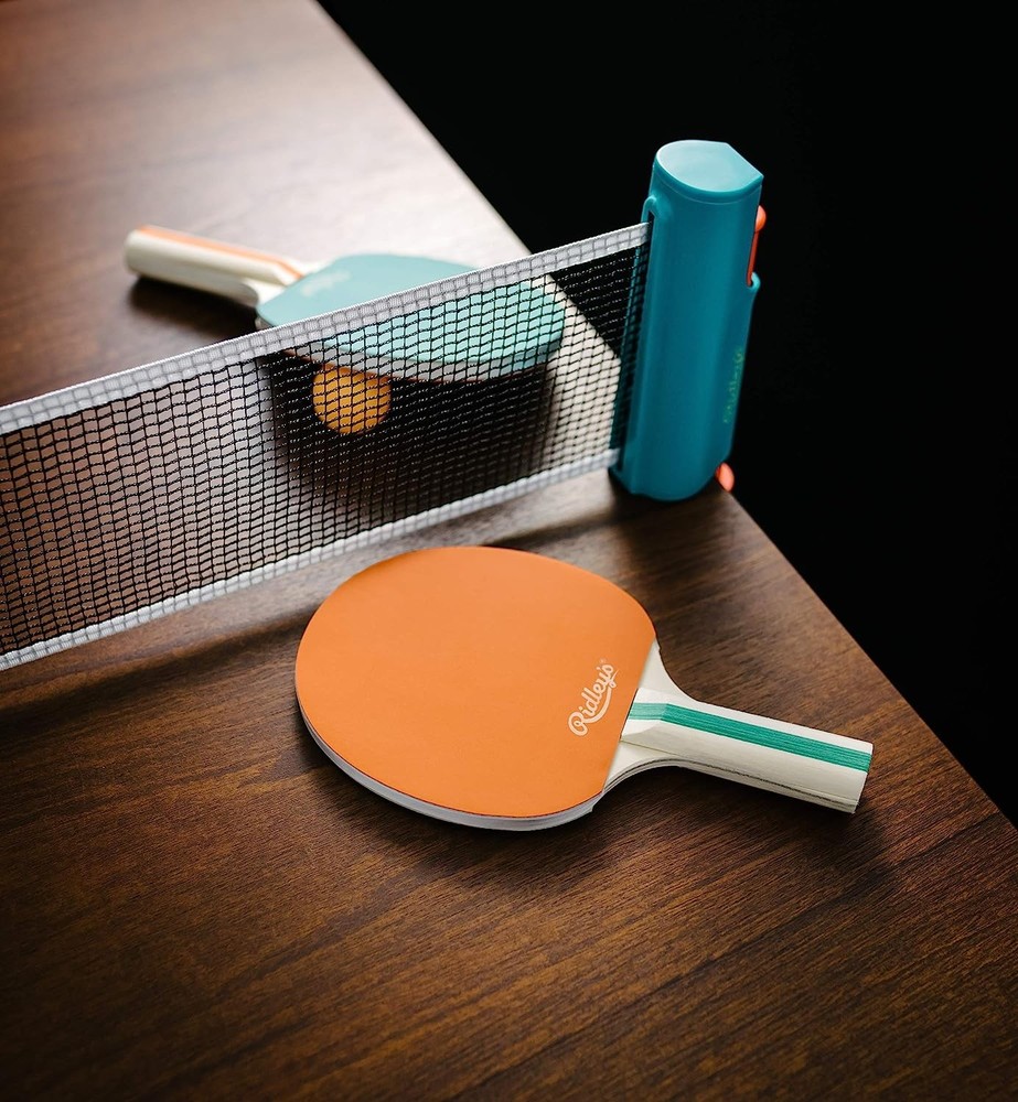 Ridley's Table Tennis Set With Extending Net Great Gift Idea