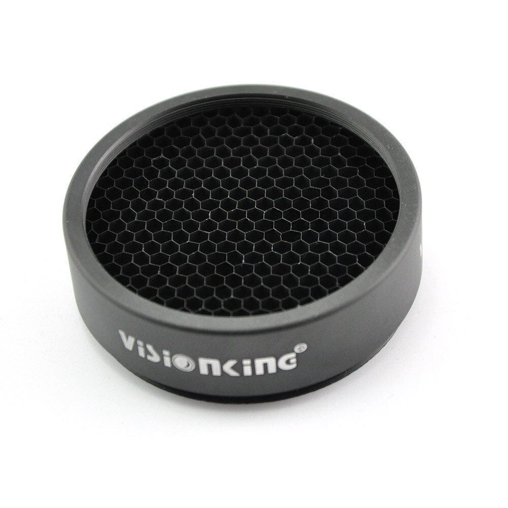 26/56mm Rifle Scope Killflash Sunshade Protective Caps Mesh Honeycomb Cover