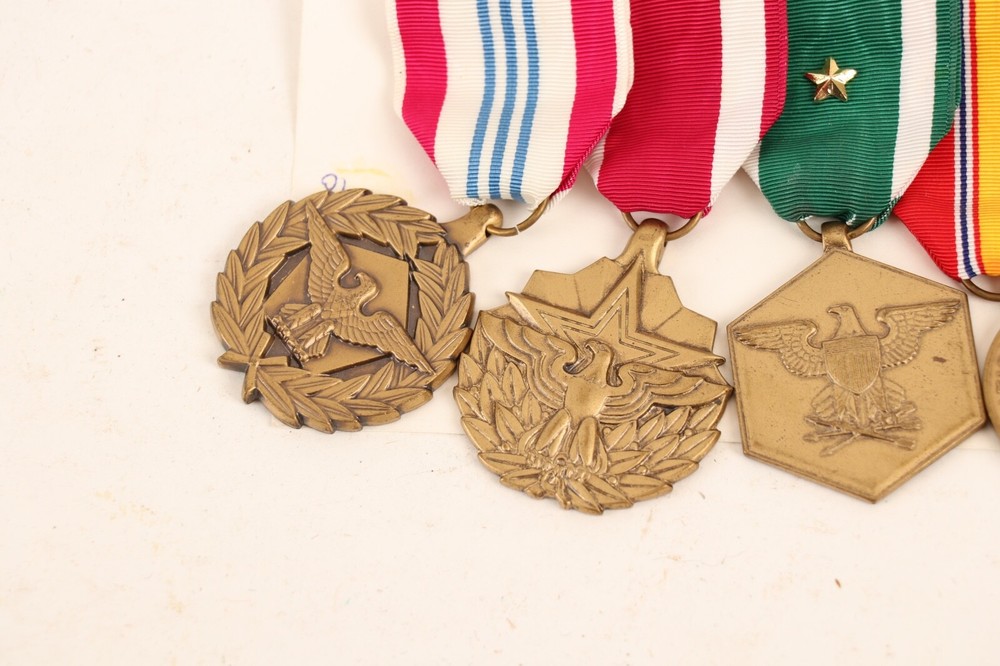 Original Global War on Terror Parade Mounted Medal Set