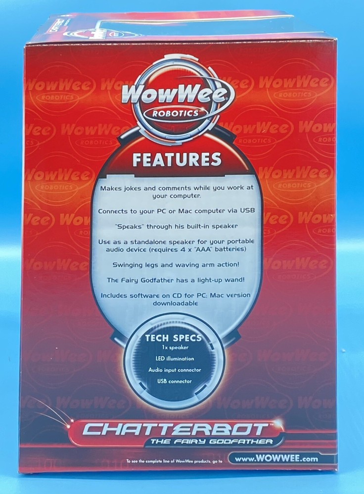 WowWee Robotics Fairy Godfather Chatterbot