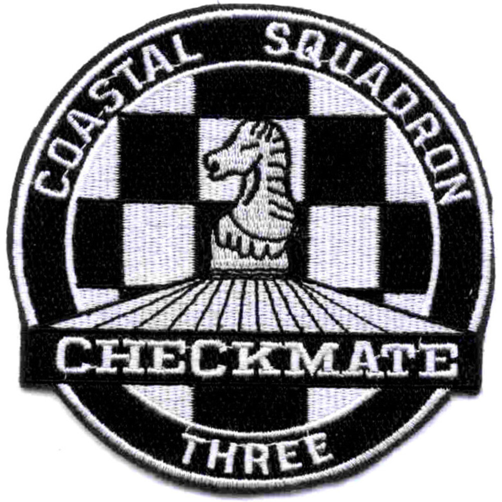 COSRON-3 Coastal Squadron Three Patch Checkmate Vietnam