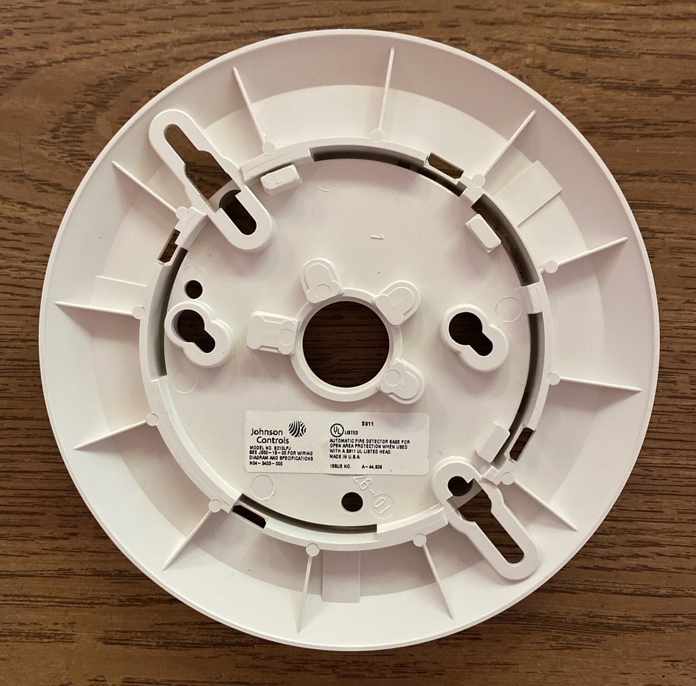 JOHNSON CONTROLS B210LPJBP DETECTOR BASE FIRE ALARM