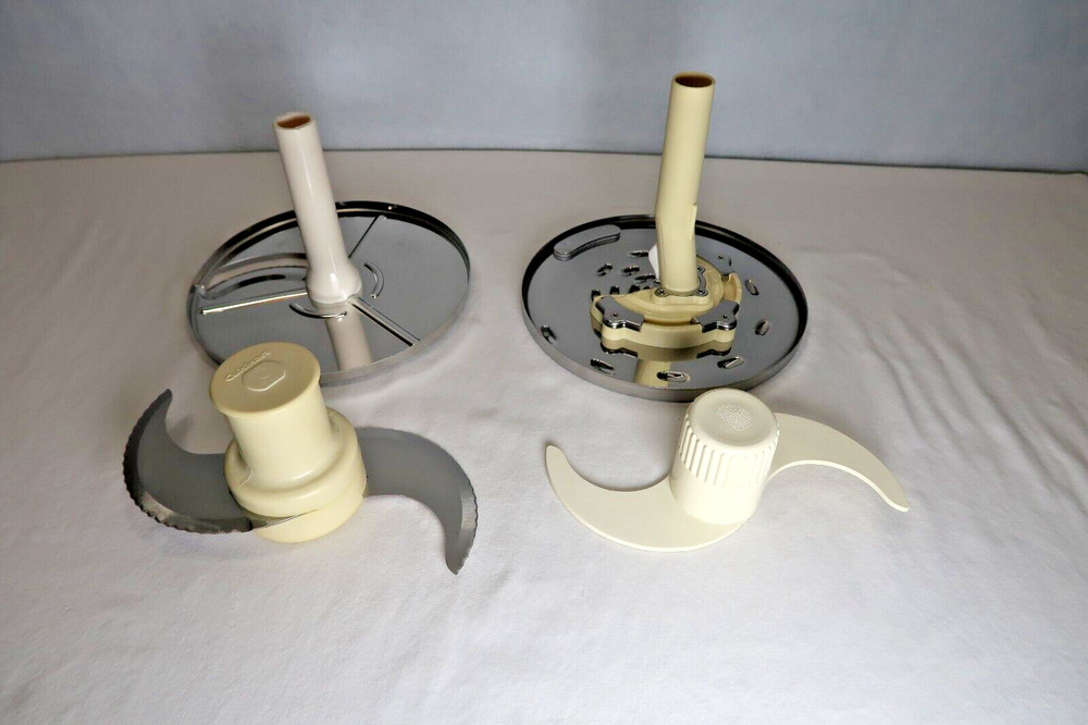 CUISINART Food Processor Replacement Discs Stem Dough Slicing Blades Sharp