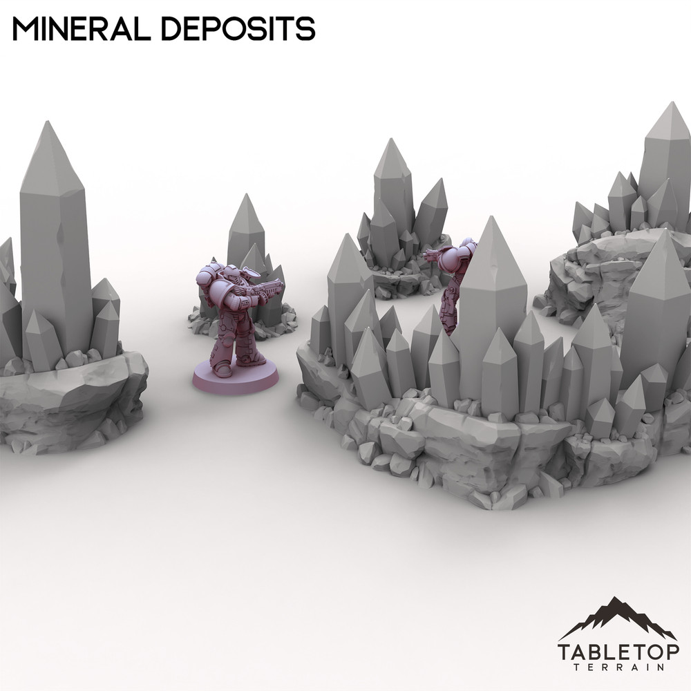 Mineral Deposits - Grimdark Gothic Wargaming Tabletop