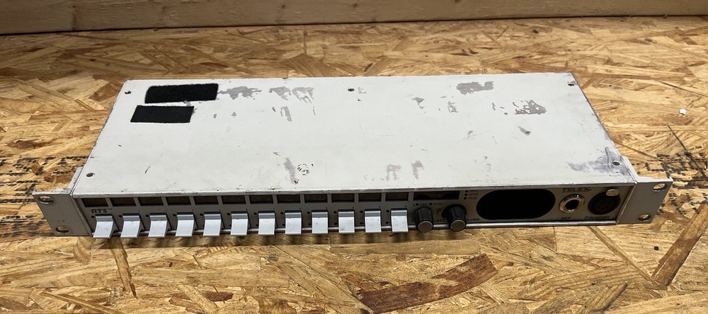 UNTESTED RTS Telex KP-12L 12 Position Key Panel Intercom System