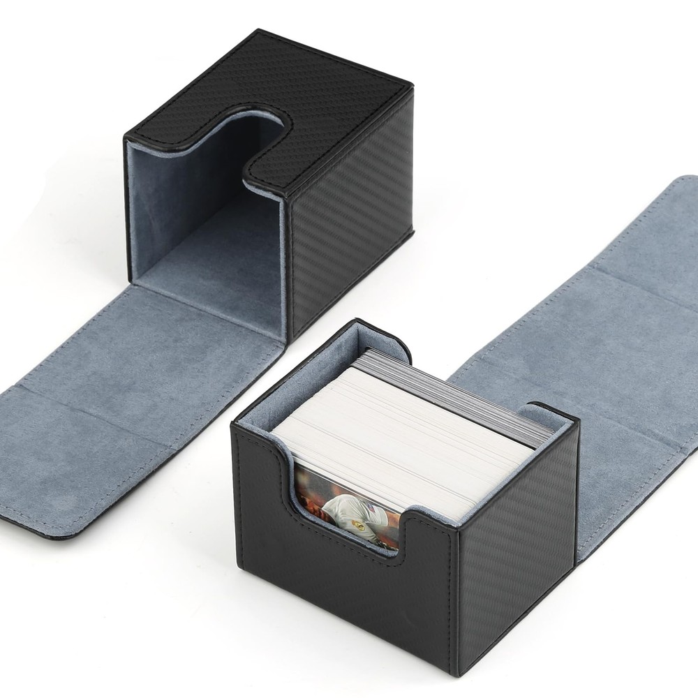 GERMUN Card Deck Box for MTG Commander, Commander 110+Black