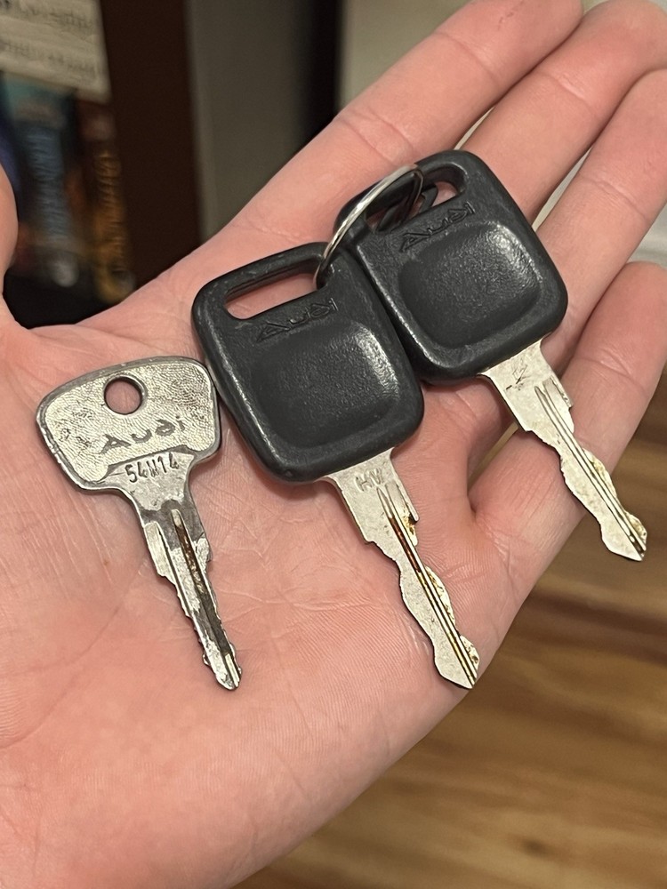 Vintage Audi Classic Car Key