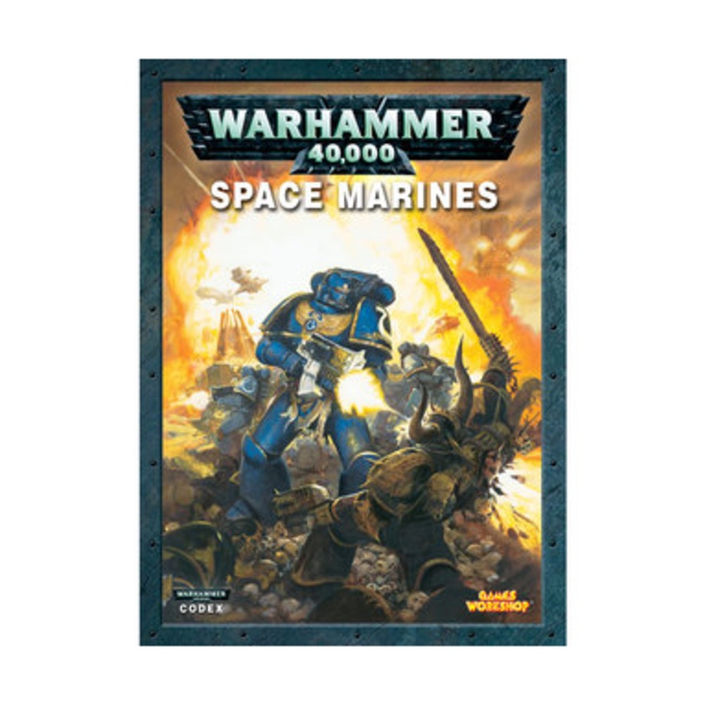 GW Warhammer 40K Codex Space Marines (5th Ed) VG+