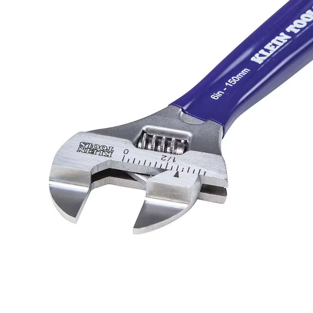 6 In. Slim-Jaw Adjustable Wrench