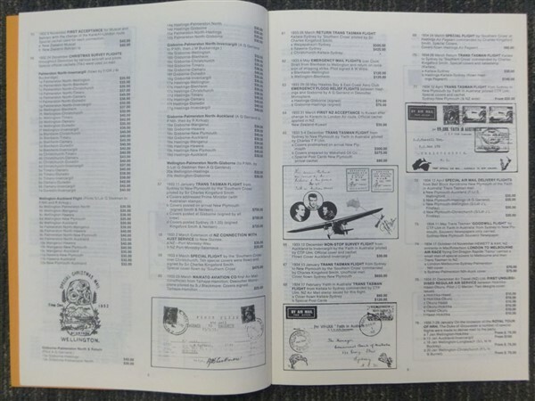 NEW ZEALAND AIRMAIL CATALOGUE J STAPLETON (ID:LIT01)