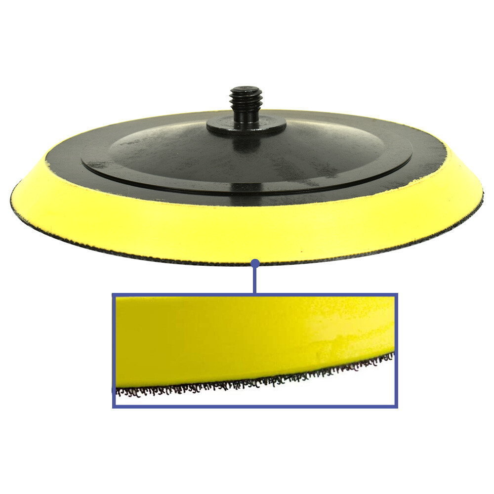 Aftermarket 6 Inch Dia Hook & Loop Sanding / Backer Pad with 7/16 Inch -14 Mount