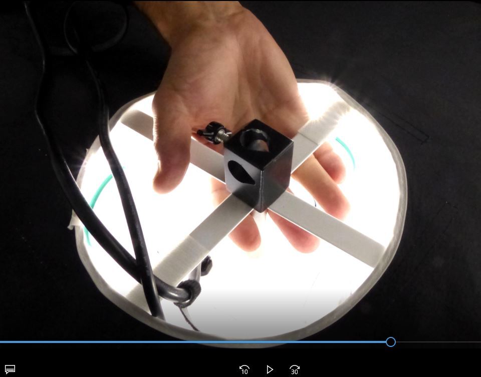 ALZO Drum Overhead Space Light (Without Bulbs)