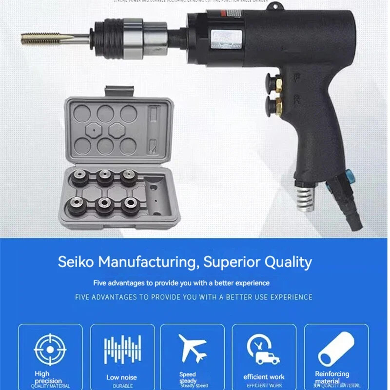 M3-M12 Pneumatic Tapping Machine Thread Machine With Clutch Overload Protection