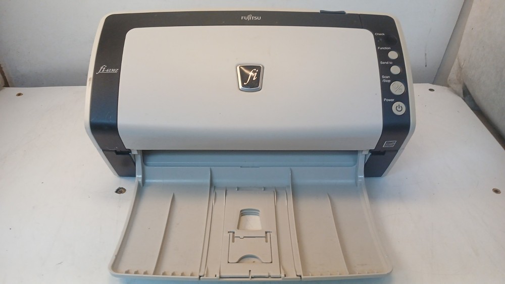 Fujitsu Fi-6130z Color Duplex Document Scanner *Working* *READ*