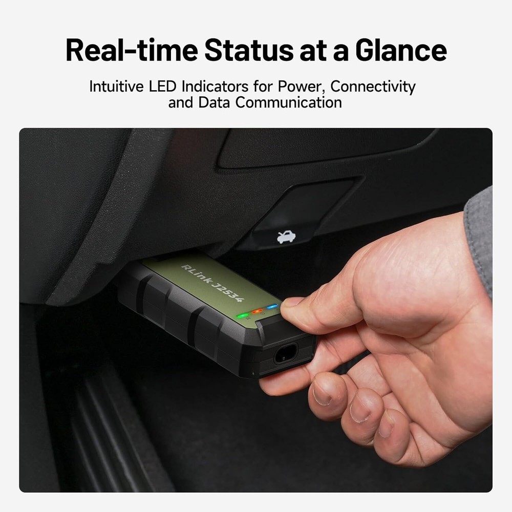 TOPDON RLink J2534 Pass-Thru Program Elite VCI with Multi-protocol CANFD D-PDU