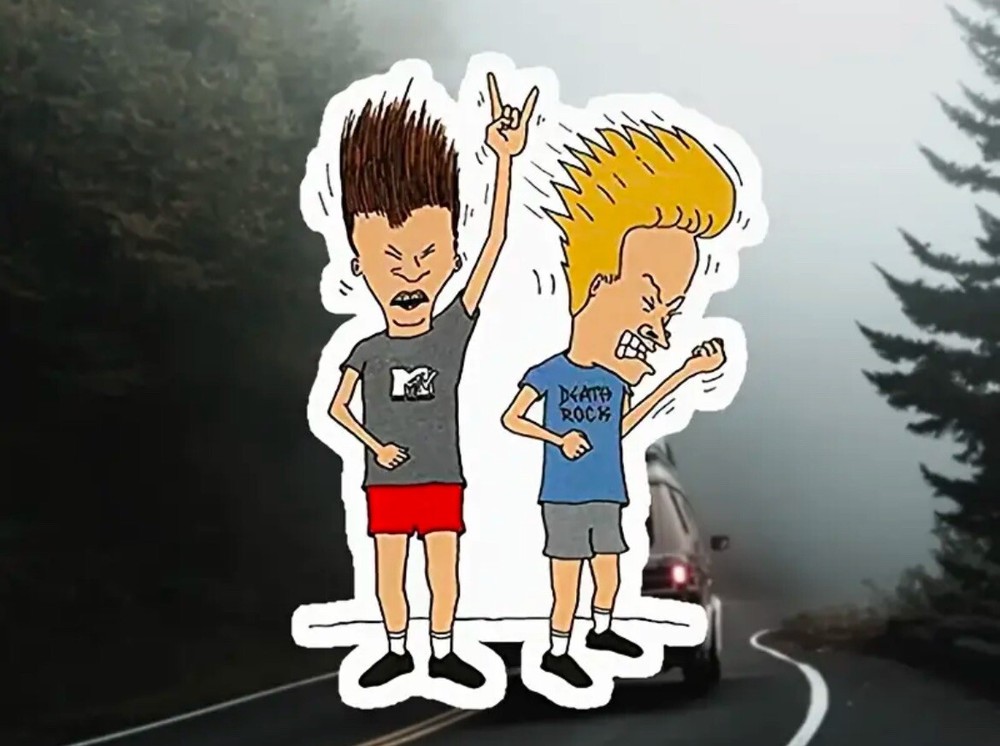 Beavis and Butthead Decal