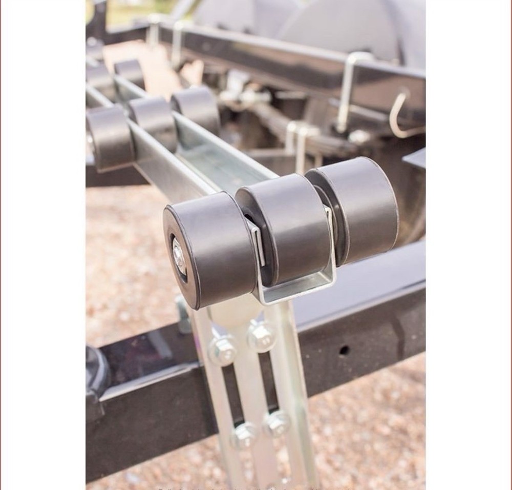 Dutton-Lainson 21740 4 Ft. Deluxe Roller Bunk Pair 6389 - Galvanized