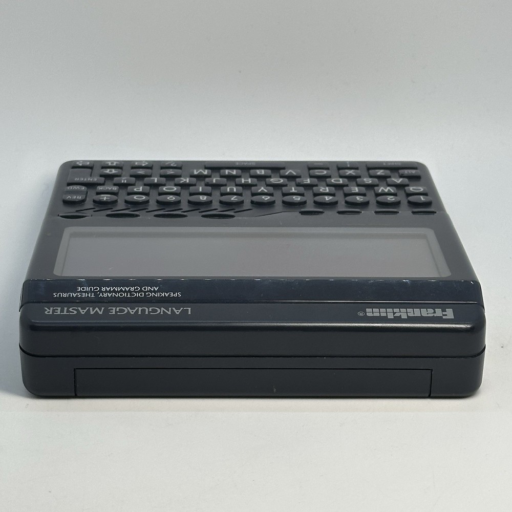 Vintage Franklin LM-6000 The Speaking Language Master Dictionary Tested Working!