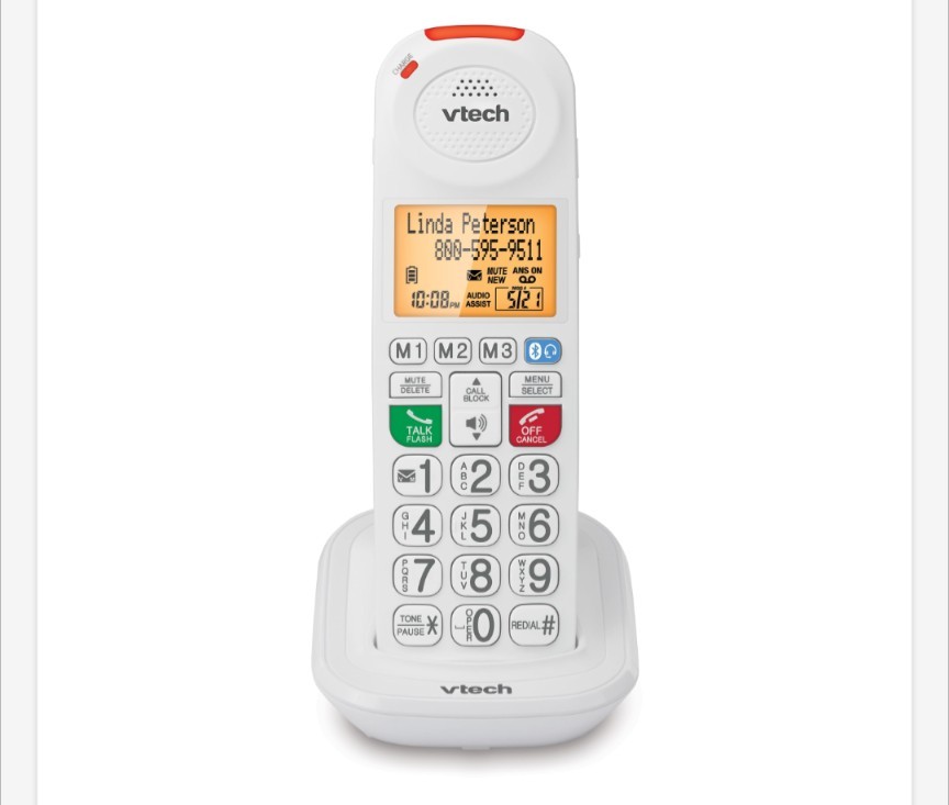 VTECH SN5107 AMPLIFIED ADDITIONAL HANDSET WITH BIG BUTTONS & LARGE DISPLAY