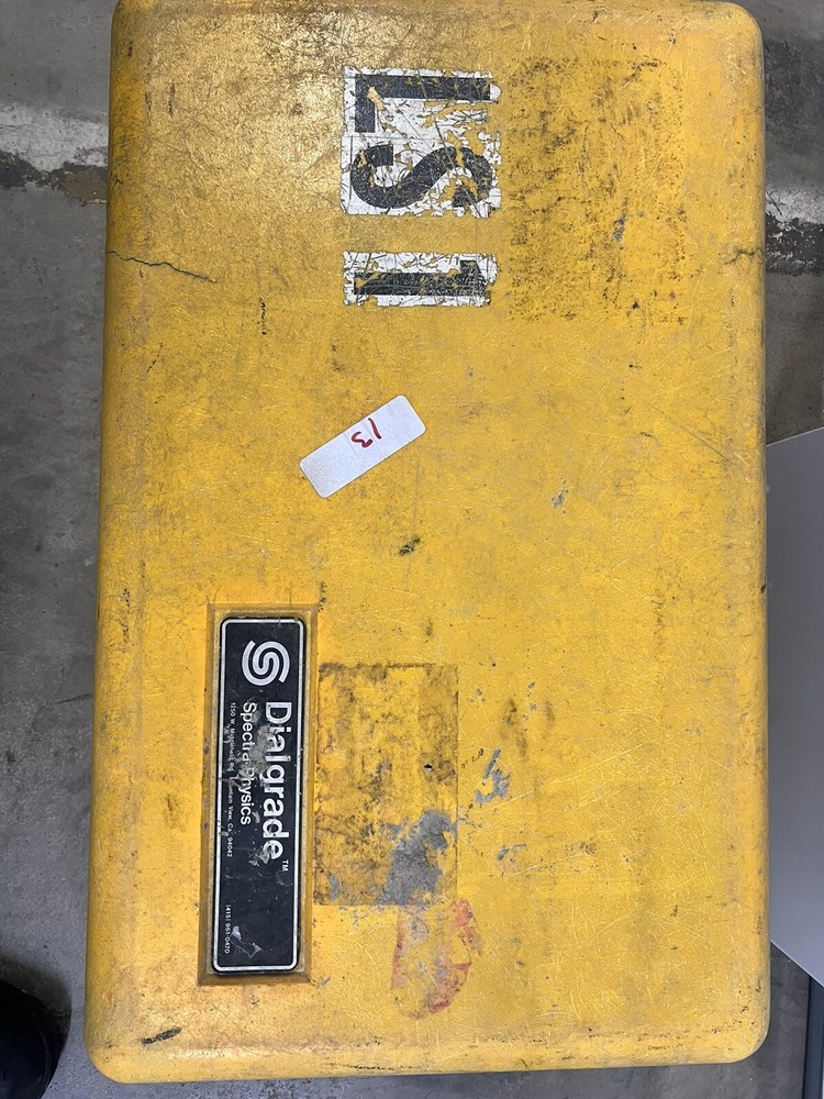 Spectra dialgrade Pipe Laser Model 1150 Complete With Case.