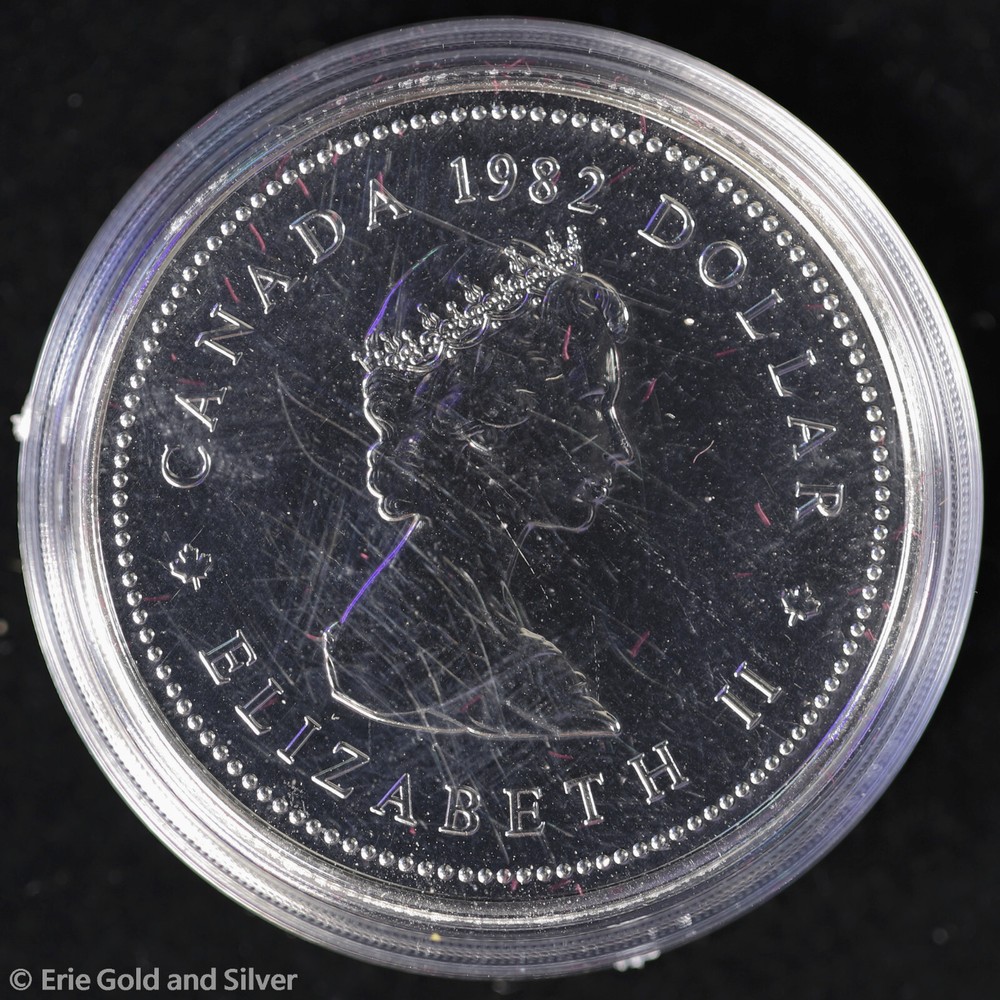 1982 $1 Canada Constitution Commemorative Dollar w/ Box