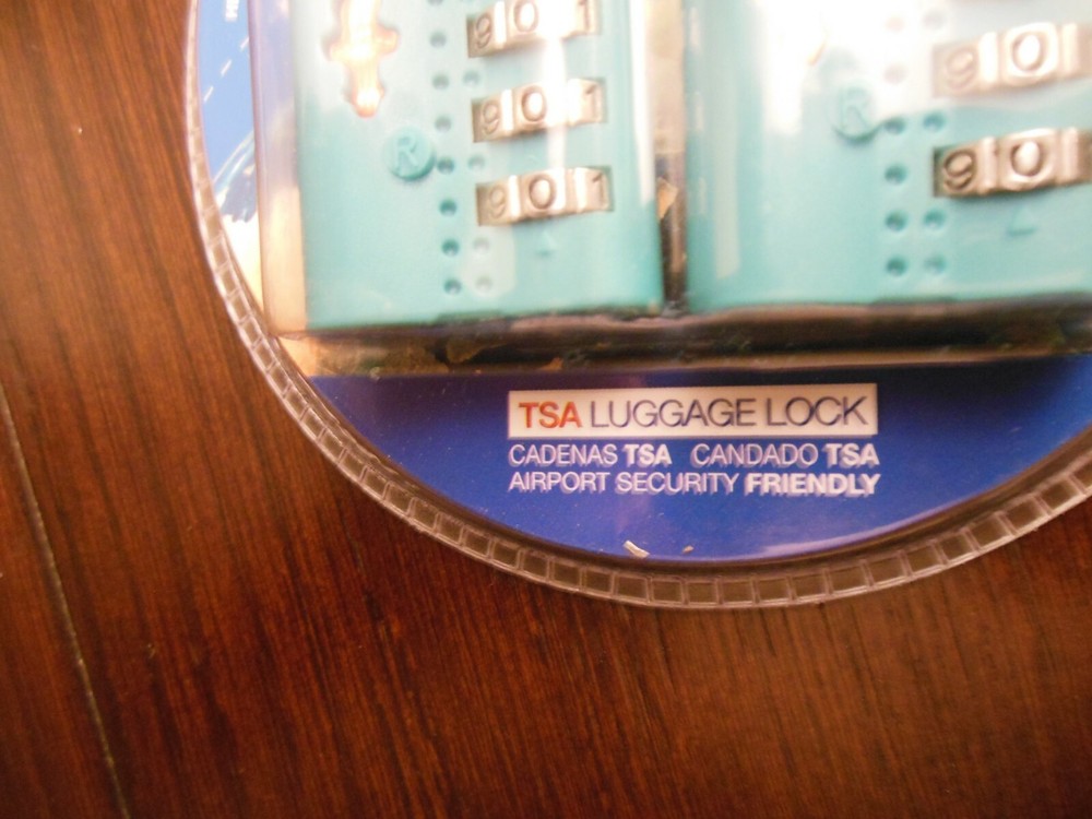 Luggage Locks ** TSA Accepted & Recognized **FREE SHIPPING